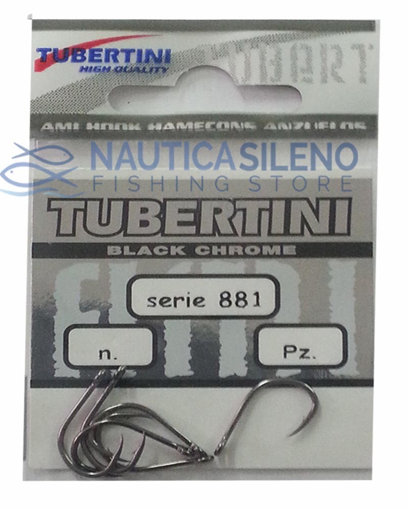 AMI TUBERTINI Serie 881 # 10 AMO pesca nero Black chrome