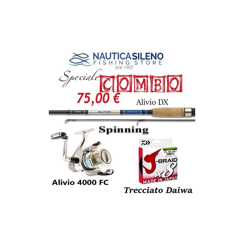 COMBO Alivio + Trecciato Daiwa