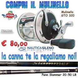 Mulinello GTO 320 Penn in Regalo la Canna