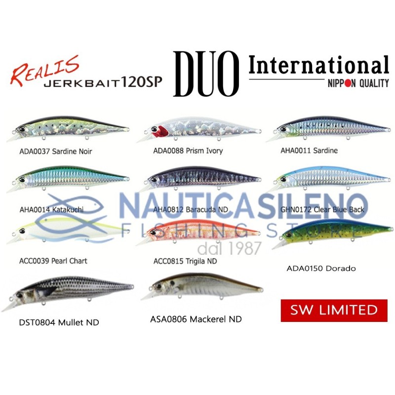 Realis Jerkbait 120 SP SW - DUO