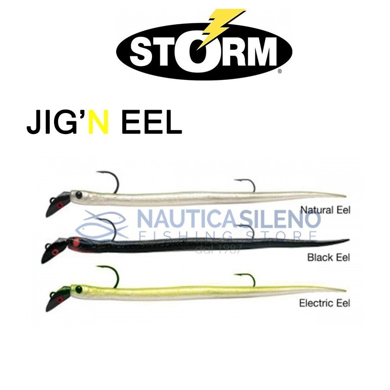 JIG'N EEL - Soft Bait Storm - NAUTICA SILENO