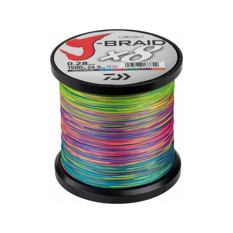 J-Braid X8 1500 mt Multicolor
