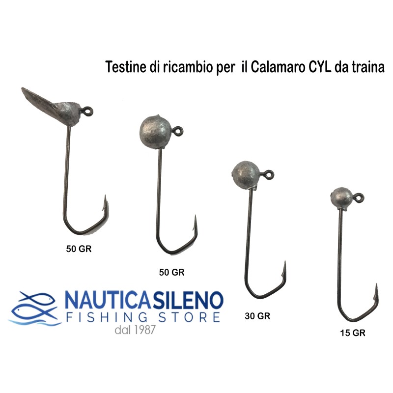 Testine da innesco/ ricambio per Calamaro CYL