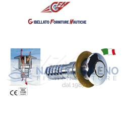 Sfiato carburante in ottone