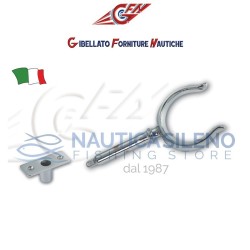 Scalmo in ottone cromato rinforzato