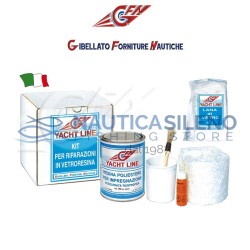 Kit vetroresina da 750 ml