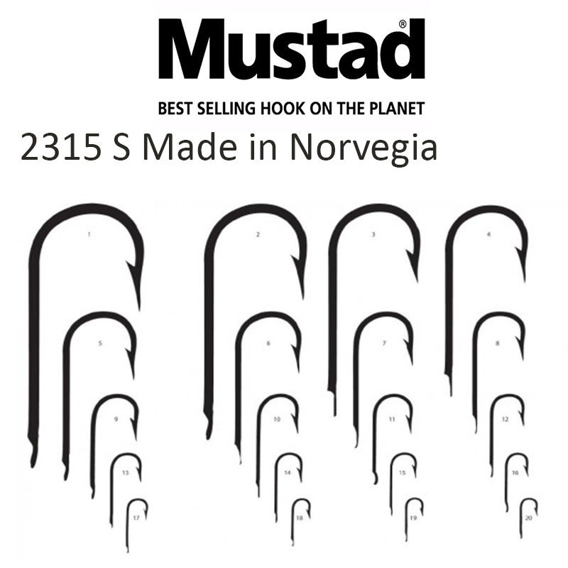 Ami Mustad 2315 S Made in Norvegia