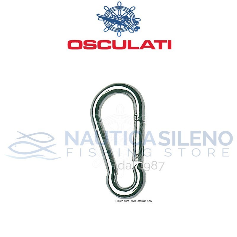 Moschetone Inox senza occhiello