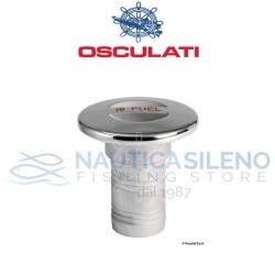 Tappo inox a filo Fuel 38 mm