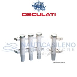 Portacanna da parete in plastica