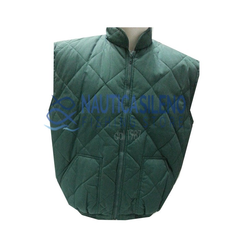 Gilet Trapuntato Verde