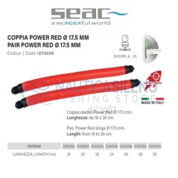 Coppia elastici  Power Red