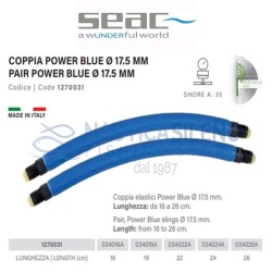 Coppia elastici Power Blue