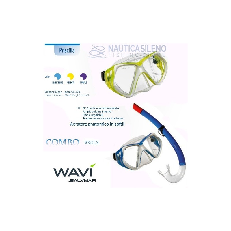 Combo Maschera Priscilla + Aeratore Sciushà - Wavì