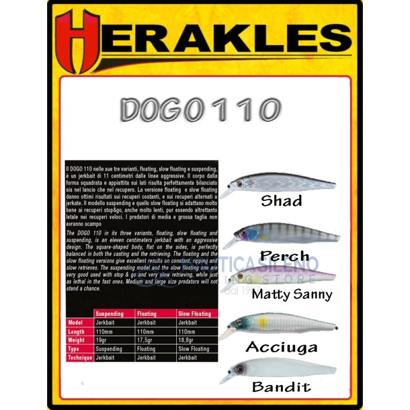 Dogo 110 SP Artificiali Herakles