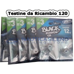 Testine da Ricambio Black Minnow