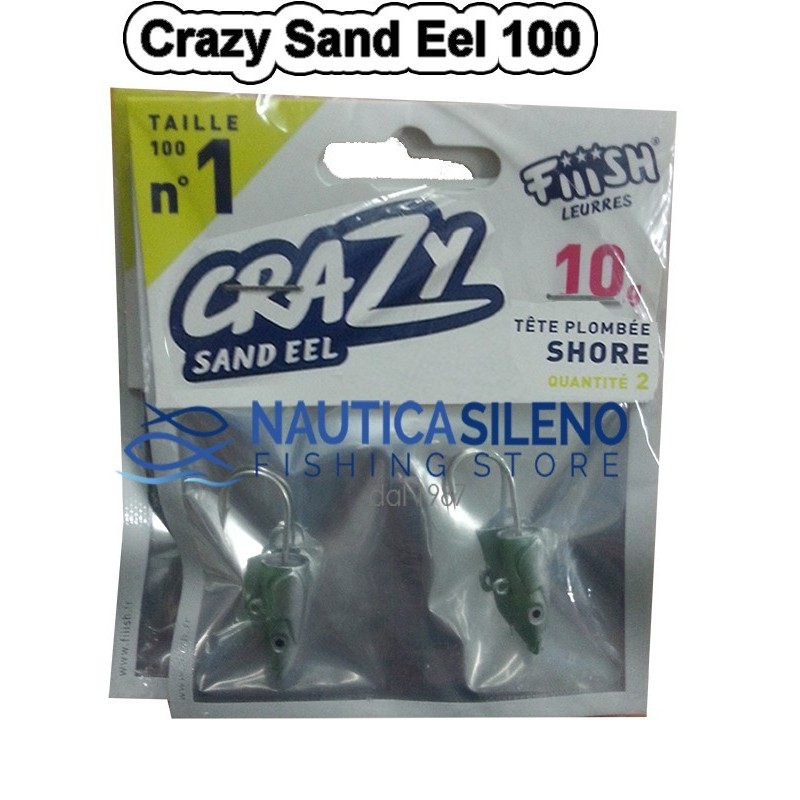 Testine Crazy Sand Eel 100