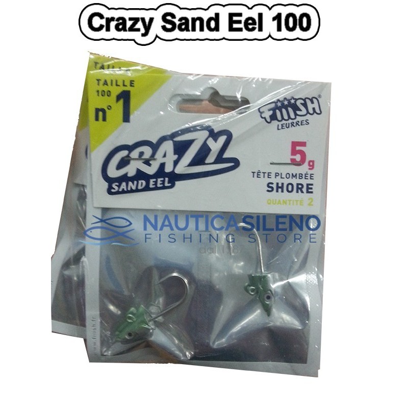 Testine Crazy Sand Eel 100