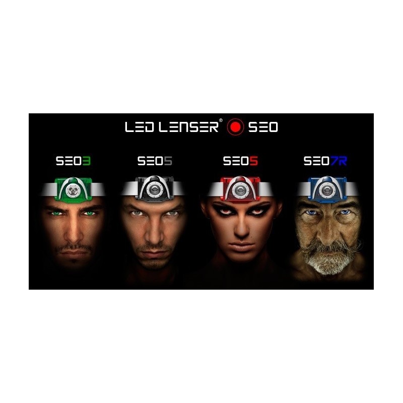 Led Lenser  SEO 3 - Torcia da Testa